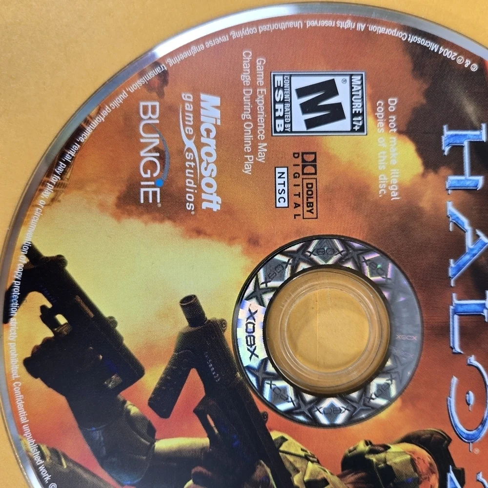 Halo 2 Original Xbox DISC only Tested and Working video game